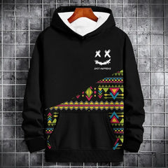 New Hoodie For Men Print Sweatshirt Street Hoody Pullover Oversized Tops