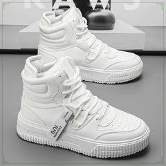 Men's Shoes Fashion High-top Casual Sneakers Outdoor Breathable Running Shoes for Men New Non-slip Sports Shoe Zapatos De Hombre