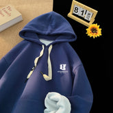 Hip-hop Men's Printed Hoodies Loose Comfortable Hooded Sweatshirt Winter New Men Women Leisure Hoodies