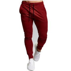 Hot Men's Casual Pants - Solid Color Joggers - Stretch Waistband Fitness Leisure Pants - Loose Fit - Spring Casual Style