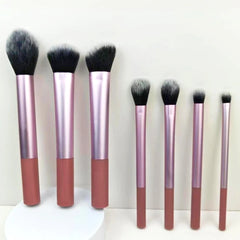 7 Professional Makeup Brush Set, Blush Brush, Loose Powder Brush, Concealer Brush, Eye Shadow Brush, Full Set of Travel Gift Set