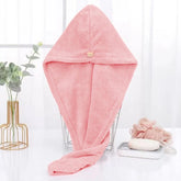 Women Long Hair Quick-Dry Hair Towel Soft Microfiber Towels Shower Cap Towel Bath Hats for Women Dry Hair Cap Lady Turban Head