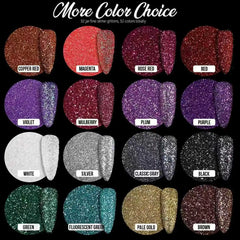 32 color glitter set, ultra-fine resin glitter powder, various nail glitter powders, scattered Christmas glitter glass crafts