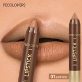 1PC Smooth Lipstick, Long Lasting, Waterproof, Color Rendering, Daily Use, Easy-Apply, Lip Makeup