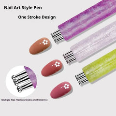 Nail Art Design Tip Painting Drawing Carving Dotting Pen Nail Art Tip Dot Paint Nail Art Dotting Tools