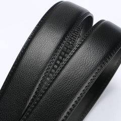 Men's automatic buckle belts No Buckle Belt Brand Belt Men High Quality Male Genuine Strap Jeans Belt 3.5cm belts