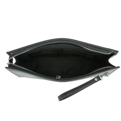 Men's Clutch Bag, Large Capacity, Business Casual, Plaid Trendy Bag, Classic Style Handbag, Men's Bag