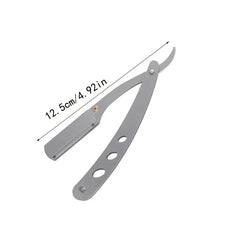 Straight Edge Stainless Steel Barber Razor Men Professional Manual Shaver Shaver Folding Shaving Shave With Blade