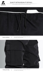 Plus Size Men's Cargo Pants Climbing Hunting Multi-pocket Casual Training Pants Wild Jogging Hiking Camping Men's Pants Spring
