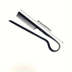 Hairdressing V-Comb Messy Hair Finishing Straightening Splint Comb - Hair Styling Tool Clip special for hair wigs