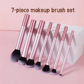 7 Professional Makeup Brush Set, Blush Brush, Loose Powder Brush, Concealer Brush, Eye Shadow Brush, Full Set of Travel Gift Set