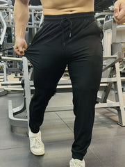 Men's Sweatpants, Thin and Light Breathable, Fitness, Cycling, Outdoor, Swimming, Running, Quick-Drying, Cool, Stretch Pants0318