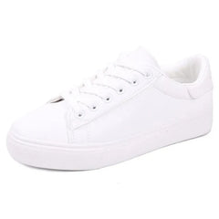 Womens Vulcanize Shoes Classic White Casual Sneakers