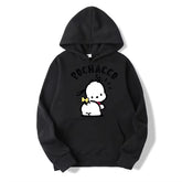 Men Women Tops Outerwears Blouse Hoodies Harajuku Funny Sweatshirts Pochacco Yellow Hoodies Fashion Leisure Stylish Streetwear
