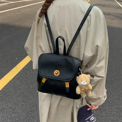 Elegant Leather Tote Bag For Ladies With Unique Leisure Design And Large Capacity Easily Serves As A Versatile Diaper Bag