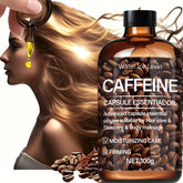 Hair Oil,High Concentration Caffeine Hair Essence,Activate Follicles,Strengthen Roots,Naturally Nourish Dry Hair,Soft Lasting Shine