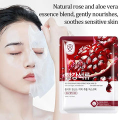 Fruits Face Mask Anti Wrinkle Beauty Facial Moisturizing Masks Hydrating Anti-aging Whitening Facial Skin Care M4K7