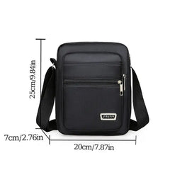 Large Capacity Mens Crossbody Bag Waterproof Style