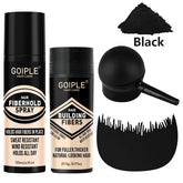 Hair Building Fiber Powder Instant Hair Texture Volume Fiber Hold Spray Long-Lasting Hold Thickening Mist for Cover Bald