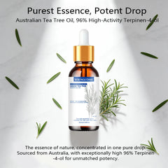 Tea Tree Essential Oil ,100% Pure Nature for Aromatherapy, Diffuser, Humidifier, Woody, Relieving Stress,Massage Muscle