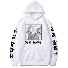 Himiko Toga Men Fashion Hoodies Hooded Sweatshirts Fashion Hip Hop Casual Pullovers Autumn Boys Girls Black Streetwear Hoodie