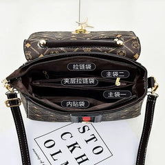 Luxury Leather Shoulder Tote Bag Designer Style