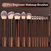 Makeup Brush Set, 13pcs/set Professional Cosmetic Brushes Kit, Travel Soft Makeup Brush Set, Concealer Brush, Detail Makeup Brus