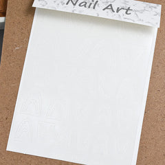 1pcs Hollow Lace Simple Fashion French Nail Stickers Self-Adhesive Slider Nail Art Decals Decoration DIY Nail Art Accessories