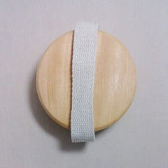 Care Without Handle Wooden Dry Skin Pouch Bristle Body SPA Bath Brush Soft