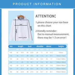 Men's Hoodies Sad Boys Harajuku Girls Hip Hop Hoodies Fancy Music Gifts Casual Loose Comfortable Sweatshirts Kids Clothes Boys