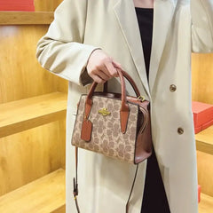 Elegant designer shoulder bag for women premium leather crossbody handbag in stylish setting.