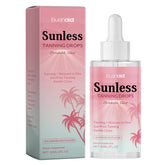Sunless Tanning Drops To Drink Moisturizing Bronzer Natural Tanner For Sun-Kissed-Glow For Face Body Outdoor Sunscreen Care