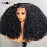 Glueless Wig Human Hair Ready To Wear Kinky Curly 13x6 HD Lace Frontal Wig Pre Plucked With Baby Hair Brazilian Glueless Wigs
