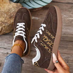 Women Sneakers Outdoor Casual Flats Vulcanize Shoes Fashion Round Toe Lace Up Comfortable Flat Shoes for Women Zapatos De Mujer