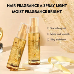Hair Care Essential Oil Spray, Nourishing & Repair, Smooth Shiny Finish, Long-Lasting Fragrance, Easy Use for All Hair Types