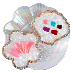 Nail Art Resin Display Board Gel Polish Color Mixing Palette Photography Tool for Showcasing