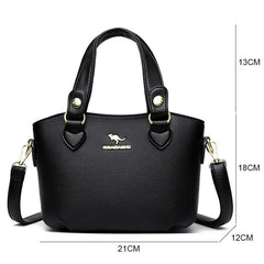 Luxury Leather Handbag for Women Designer Crossbody Bag