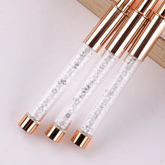 Nail Art Acrylic Liquid Powder Carving UV Gel Extension Builder Painting Brush Lines Liner Drawing Pen Manicure Tool Born Pretty