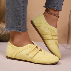 Flats Women Sports Shoes Fashion Casual Shallow Loafers Shoes Walking Ballet Shoes Women Trend Comfortable Cozy Sneakers Women
