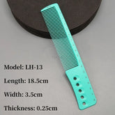 Hair Cutting Comb With Handle Men's Crew Cut Haircut Combs Barber Short Hair Hairdressing Hairbrush Hairsalon Styling Tools