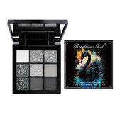 9 Color Black Eyeshadow Palette Matte Shimmer Dark Smoky Gray Professional Makeup Pigmented Long Lasting 9 Colores Maquillage