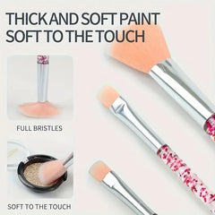 False makeup set, 13 pieces of non-toxic toy cosmetics set, with eye shadow palette, lipstick, applicator, makeup bag, Christmas