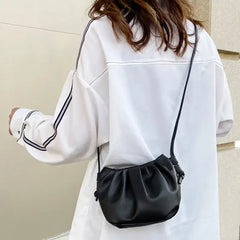 Womens Premium Shoulder Bag Fashion Messenger Cloud Bag