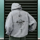 Men's hoodies, high-quality long-sleeved hooded sweatshirts spring and autumn casual sports tops for men's wear