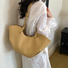 Classic Design Women Tote Bag 2026 NEW PU Leather Shoulder Bags High Quality Lady Handbag and Purse Large Shopper Commuter Totes