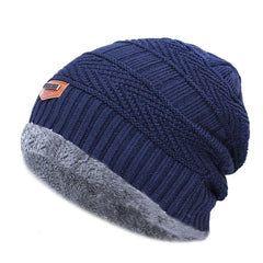 Windproof Beanies Winter Hats for Men Women Designer Knitted Beanie Hats Thick Warm Brimless Bonnets Men's Skullies Beanies Cap