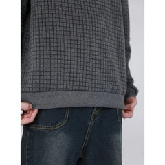 Export Quality English European And American Sizes Jacquard Round Neck Hoodie For Men And Women