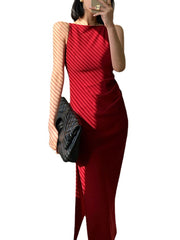Sling Dress One-shoulder High-end Design Sense Niche Skirt Women