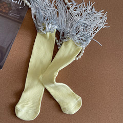 Girls Sequins Tassel Calf Socks
