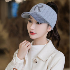 Autumn And Winter New Hat Female Fashion Alphabet Knitting Woolen Cap